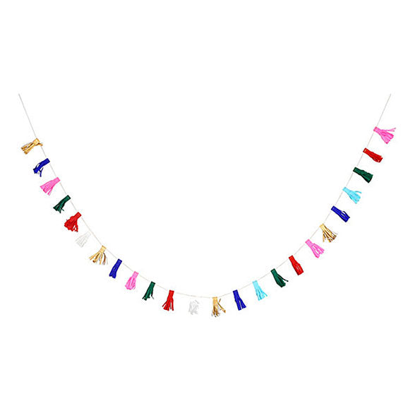 Guirnalda mini pompones multicolor