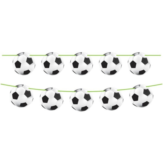 Guirnalda balones de fútbol