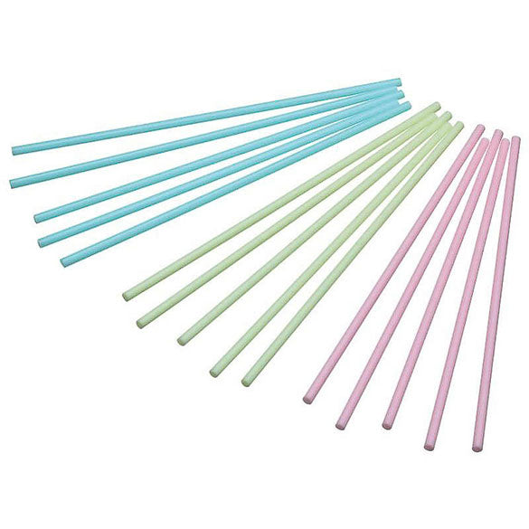 Palillos Lollypop 3 colores 15,00 cm, Pack 60 u.