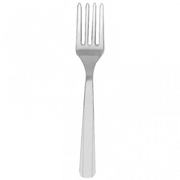 Tenedores de plástico Plateado, Pack 10 u.