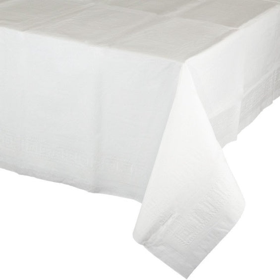 Mantel blanco impermeable