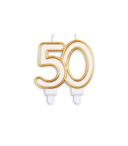 Vela 50 aniversario o cumpleaños