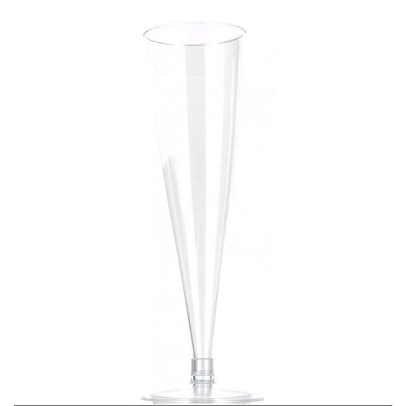 Copas champagne plástico, Pack 6 u.