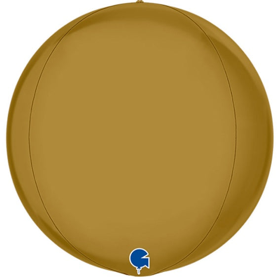 Globo Esfera Oro Satín