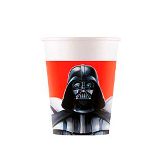 Vasos Star Wars Plastic Free 200 ml, Pack 8 u.