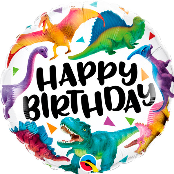 Globo Happy Birthday Dinosaurios
