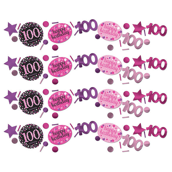 Confeti metálico y cartón 100 años