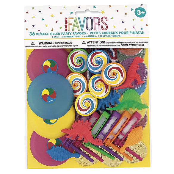 Regalitos para piñata, Pack 36 u.