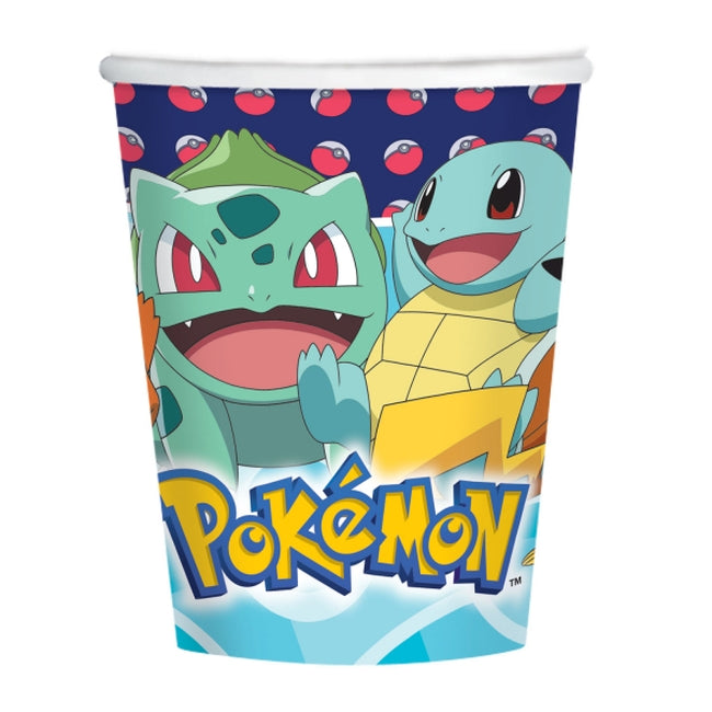 Vasos pokemon- pack 8 uds.