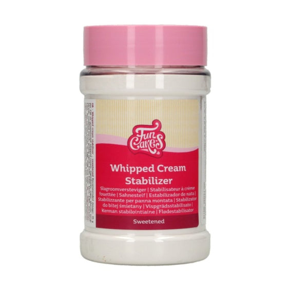 Estabilizador de Nata Endulzado FunCakes, Bote 150 g.