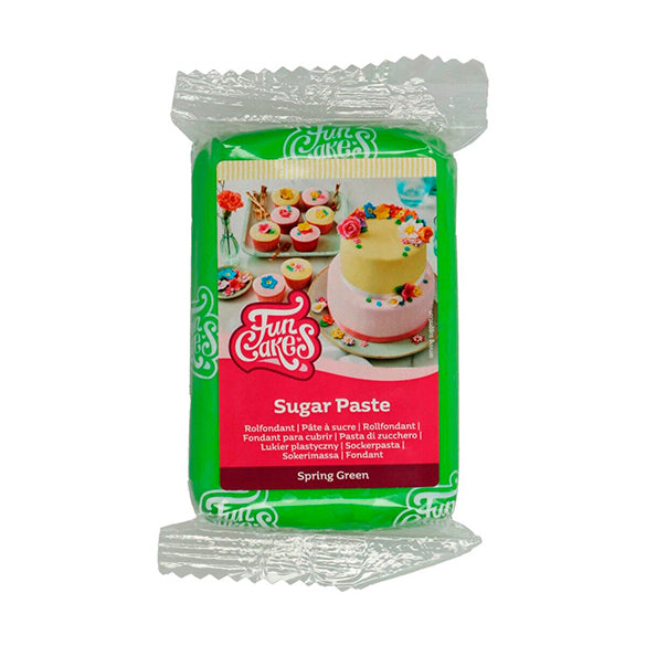 Fondant verde primavera 250 gr. FunCakes