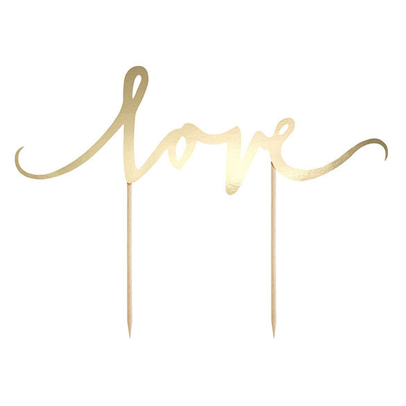 Topper para tarta Love
