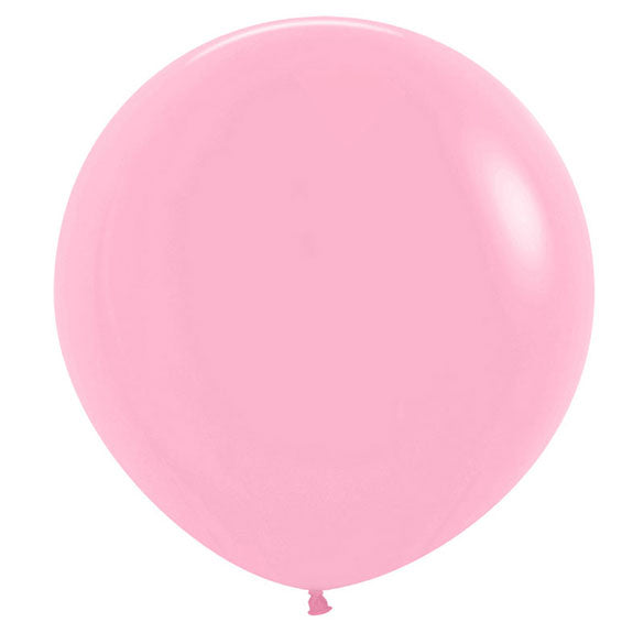 Globo látex liso XL Rosa