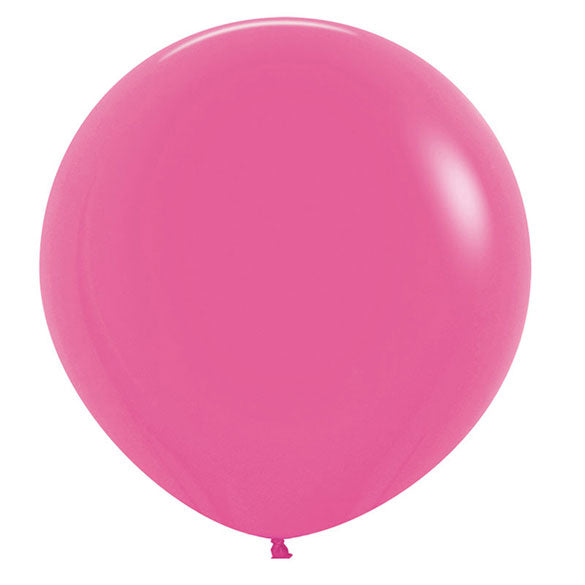 Globo látex liso XL Fucsia