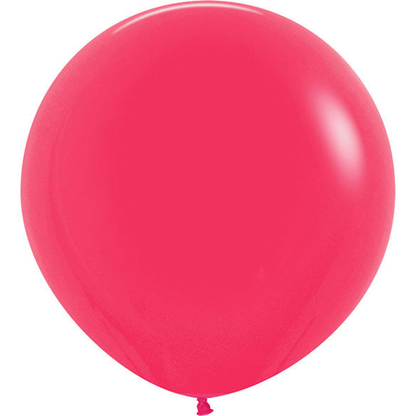 Globo látex liso XL Frambuesa