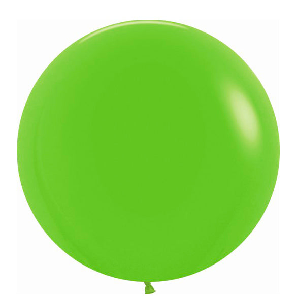Globo látex liso XL Verde lima