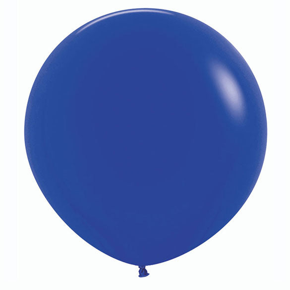 Globo látex liso XL Azul rey