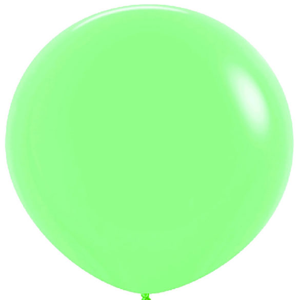 Globo látex liso XL Verde menta