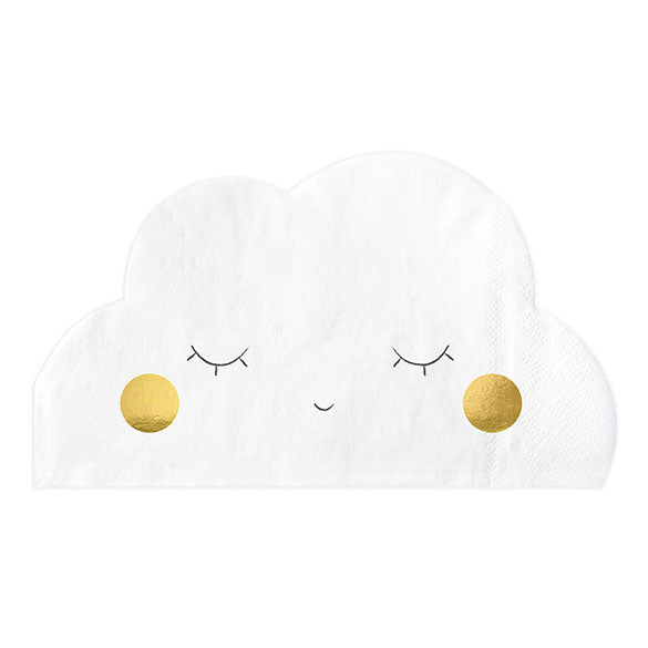 Servilletas nube 32 x 19 cm, Pack 20 u.