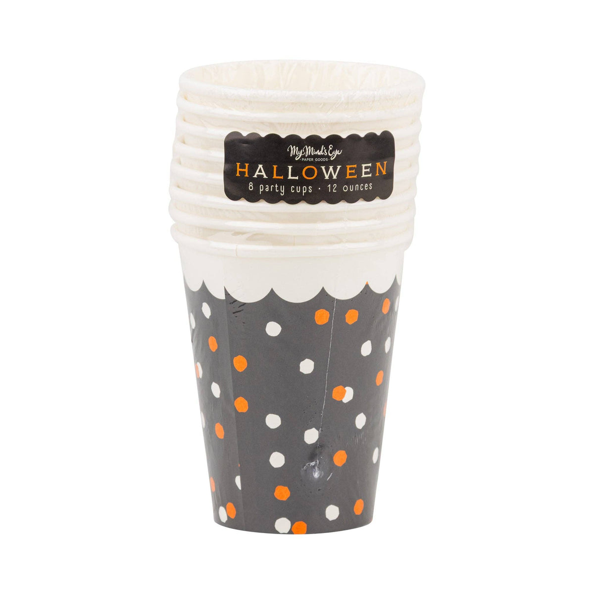 Vaso lunares Halloween- pack 8 uds.