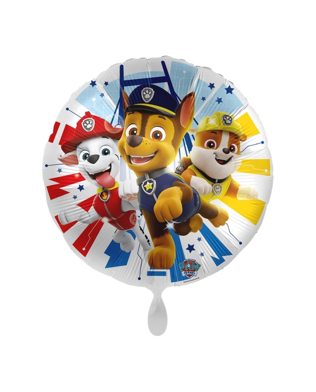 Globo foil redondo pequeño Patrulla Canina