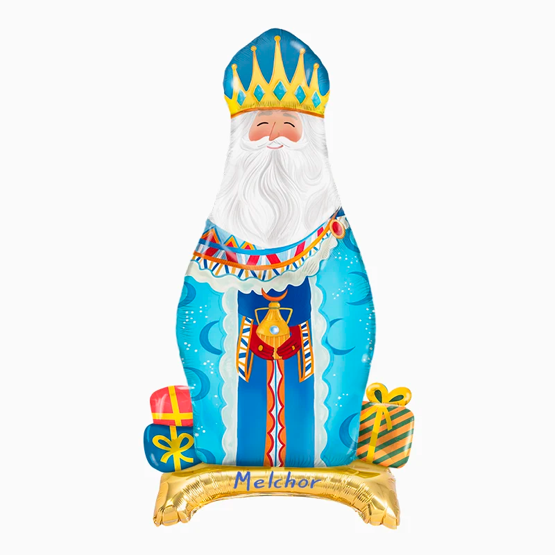 Globo Rey Mago Melchor para inflar con aire