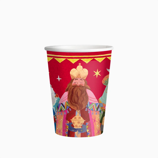 Vaso Reyes magos- pack 6 uds.