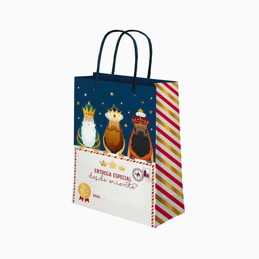 Bolsa regalo Reyes Magos mediana