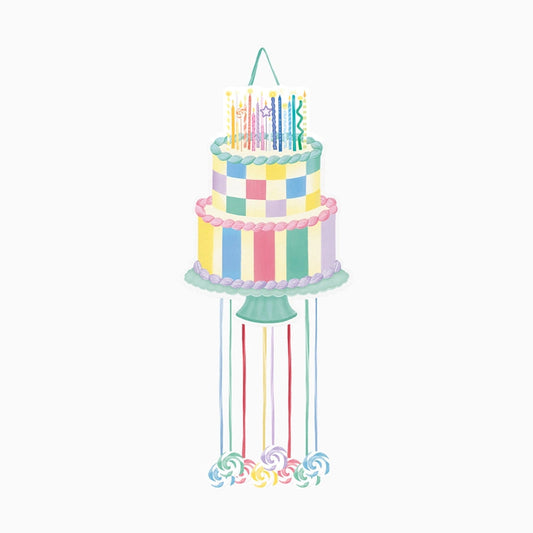 Piñata Tarta de Cumple Velas