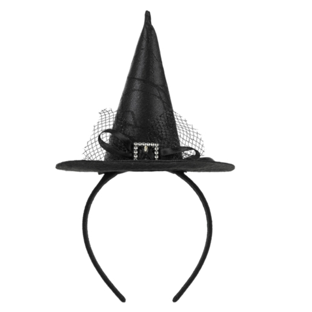 Diadema gorrito bruja