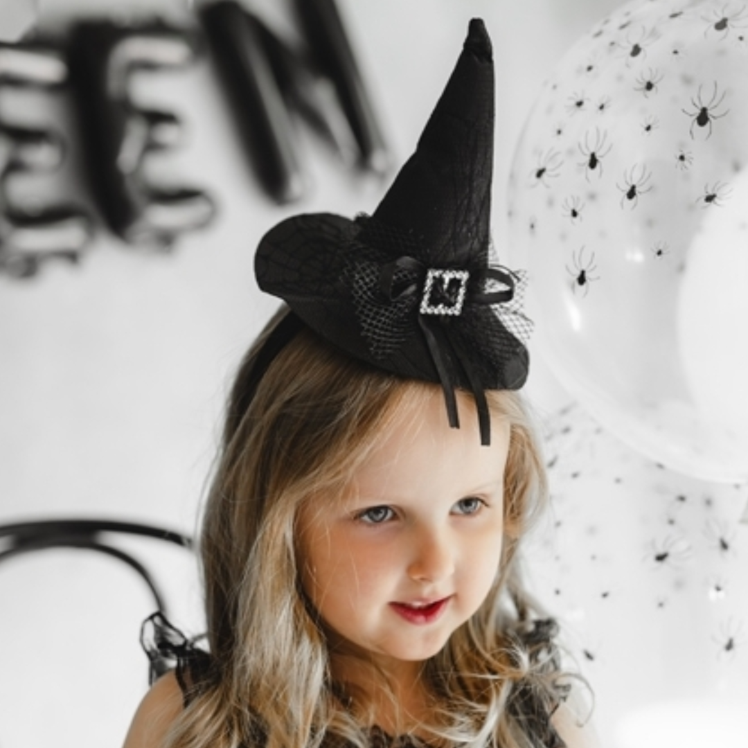 Diadema gorrito bruja