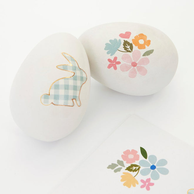 Tatuajes para decorar huevos de pascua