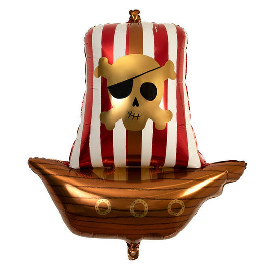 Globo foil barco pirata