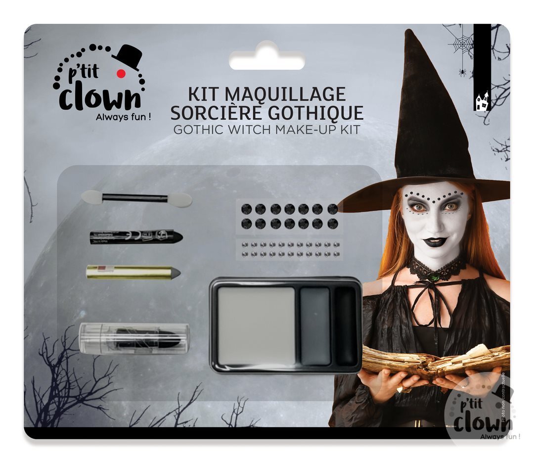 Kit de maquillaje bruja