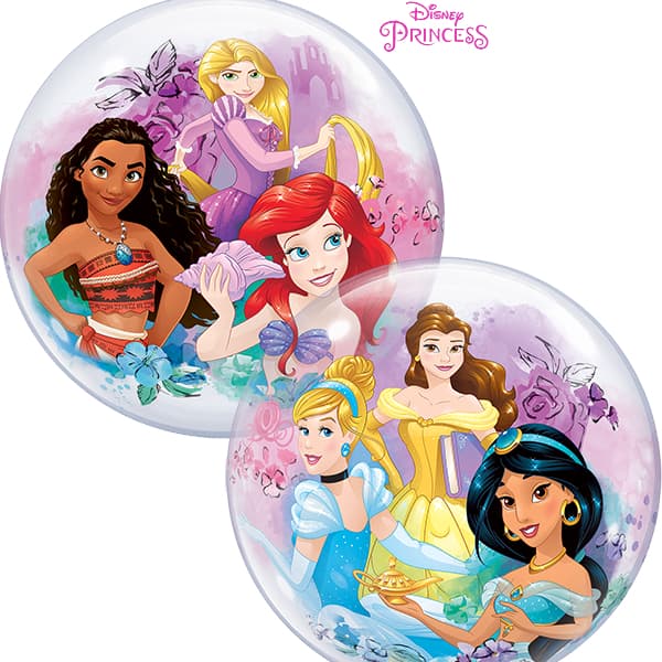 Globo burbuja Princesas Disney