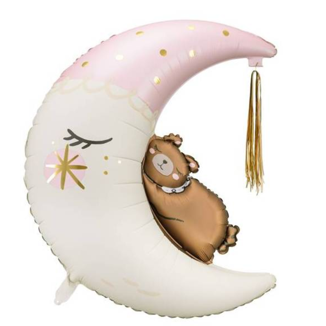 Globo foil luna y osito