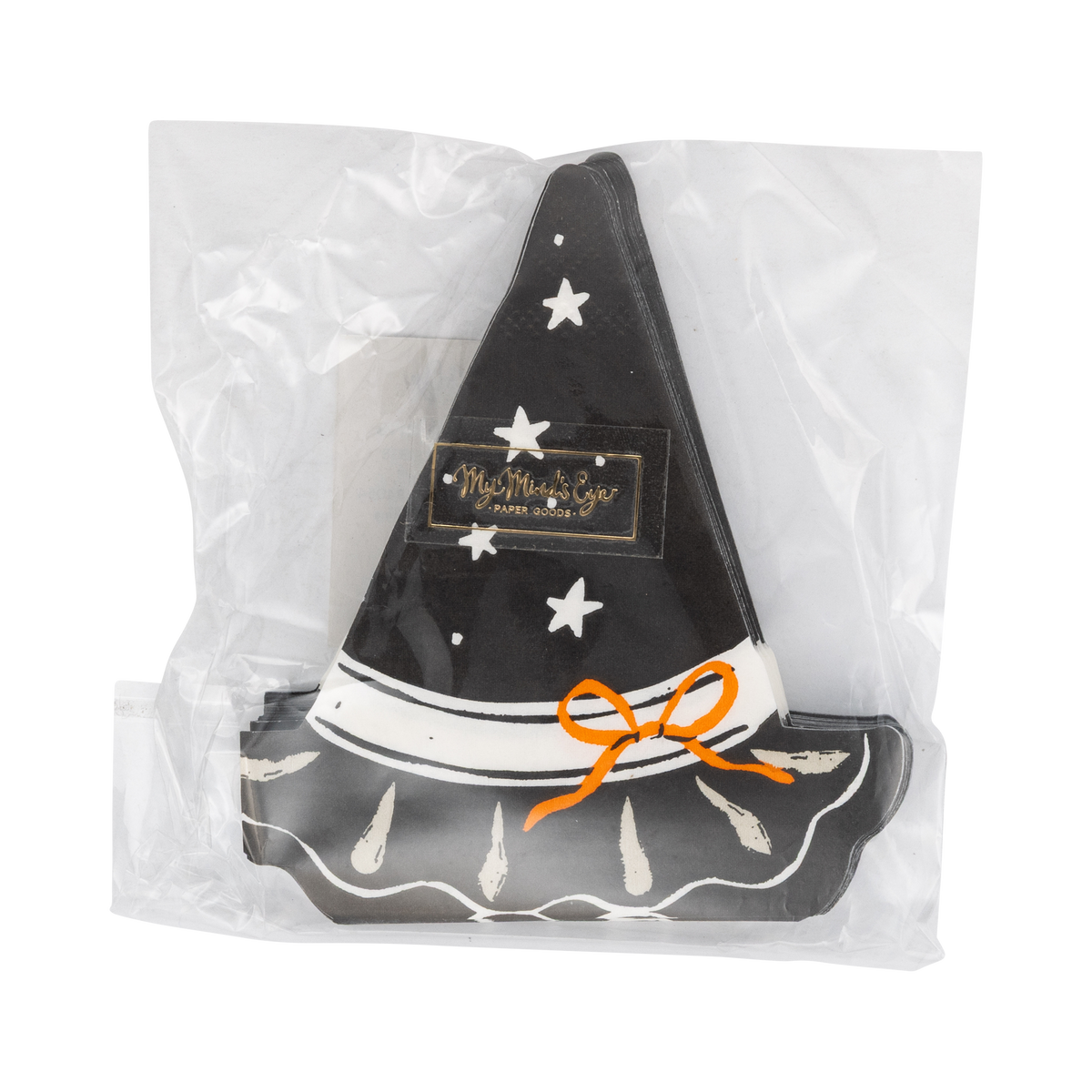 Servilleta de sombrero de bruja- pack 24 uds.