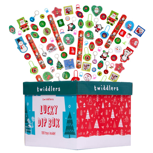 Caja sorpresa 100 juguetes de Navidad