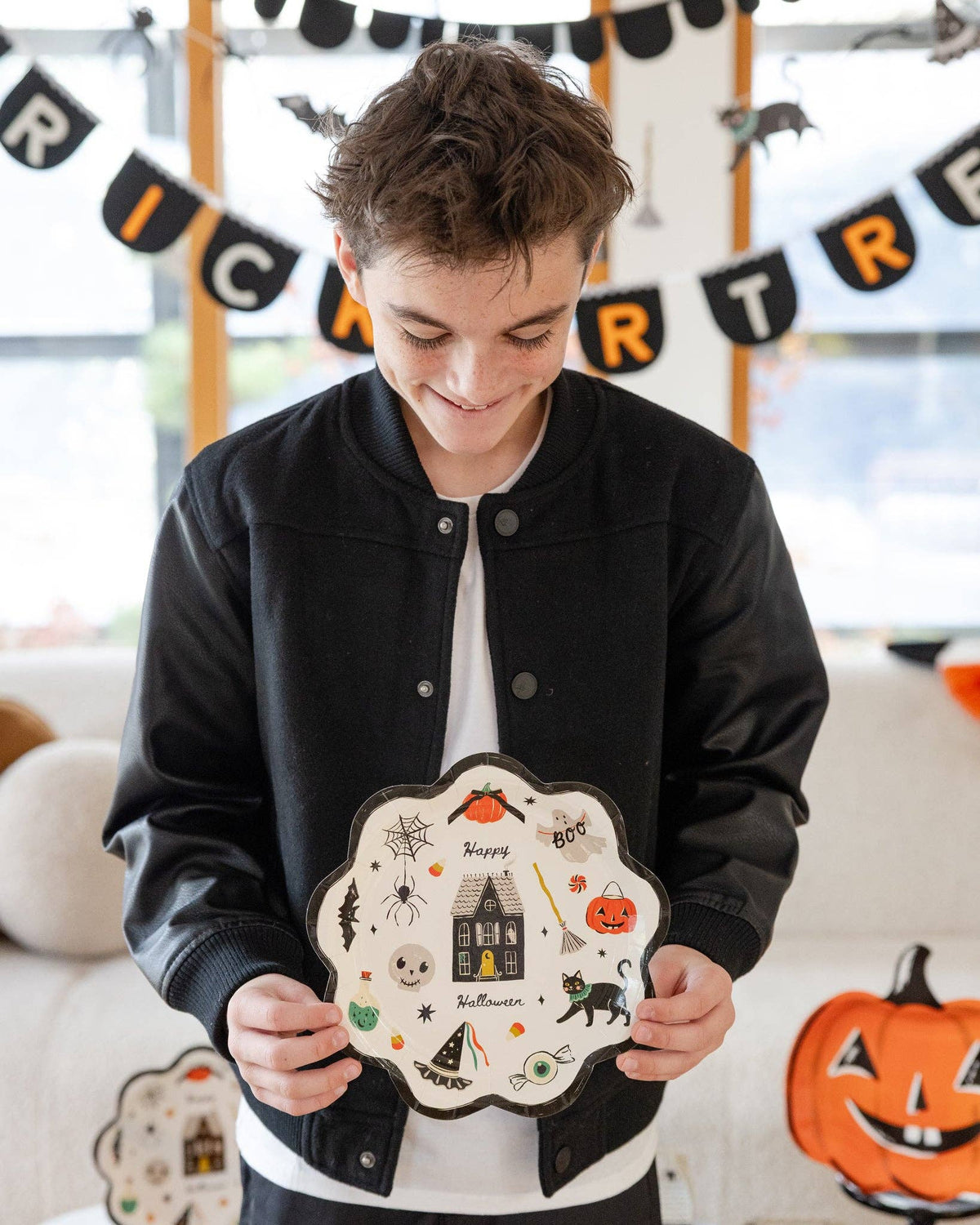 Plato Iconos Halloween-pack 8 uds.