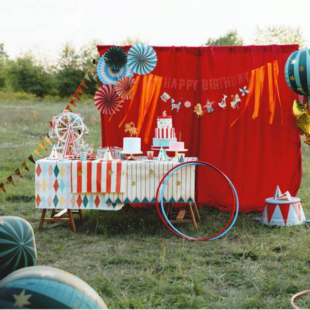 Guirnalda -Happy Birthday- Circo