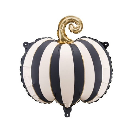 Globo foil calabaza rayas