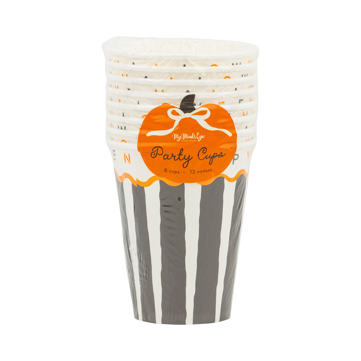 Vaso "Feliz Halloween"- pack 8 uds.