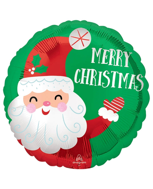 Globo foil redondo -Merry Chiristmas-