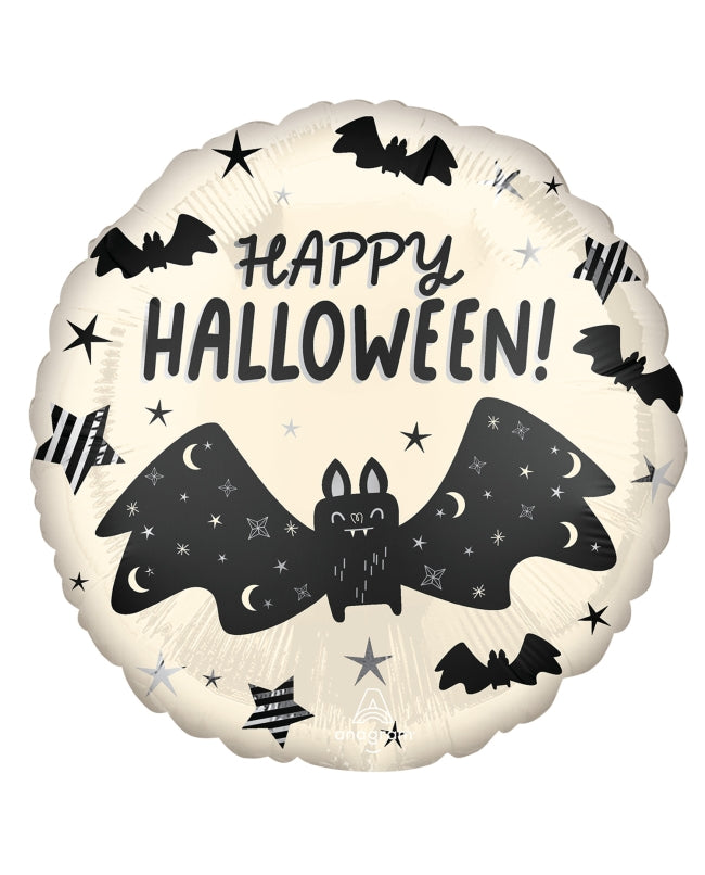 Globo foil redondo -Happy Halloween-