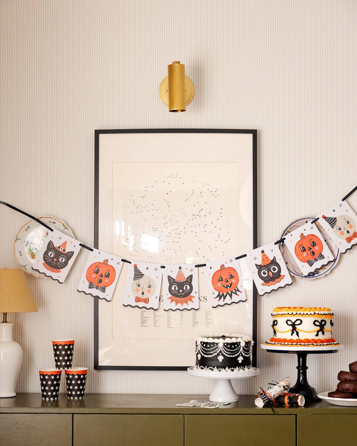 Guirnalda de Iconos Halloween