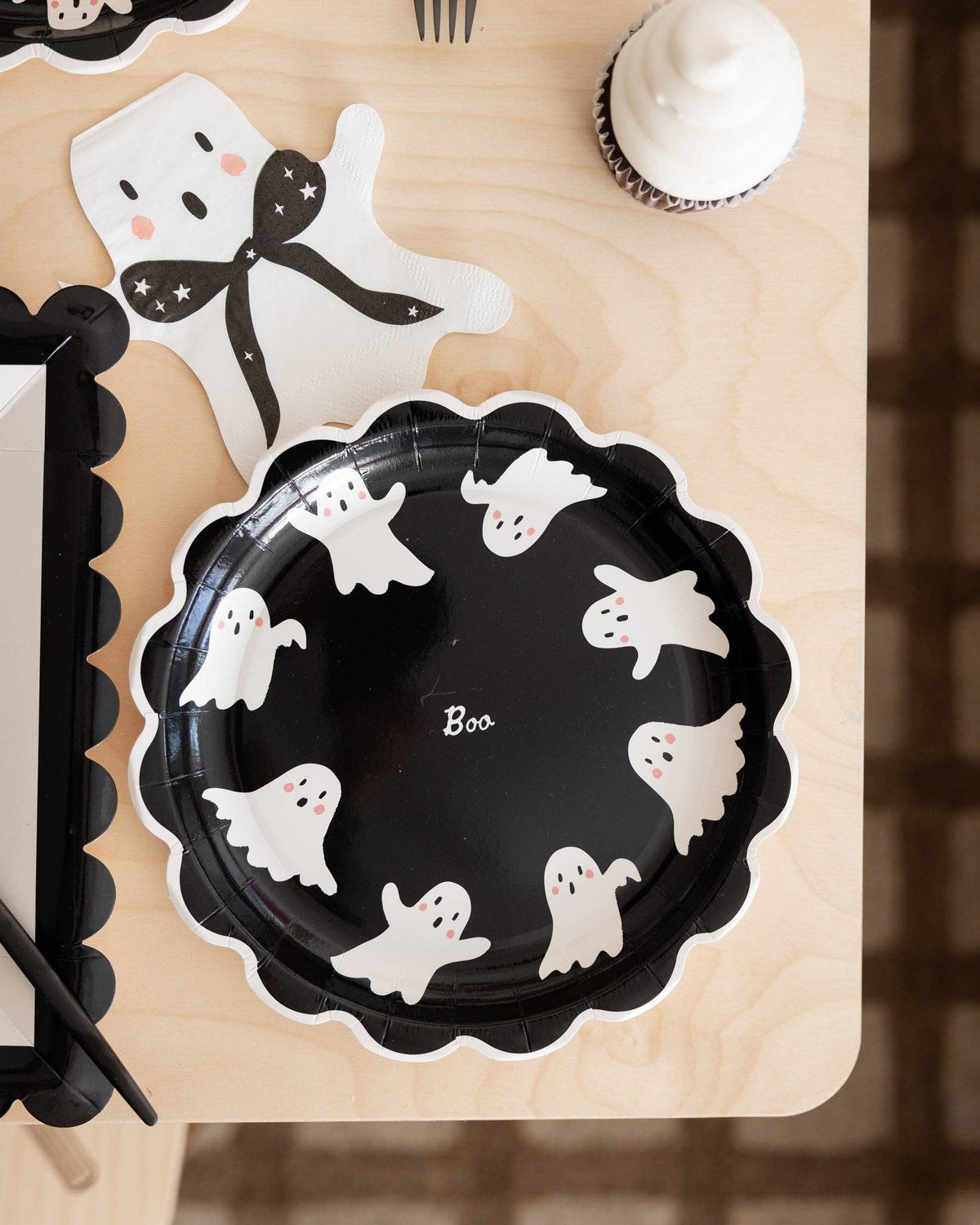 Servilletas con forma de fantasma- pack 24 uds.