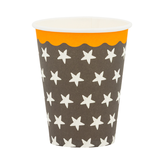 Vaso de estrellas Halloween- pack 8 uds.