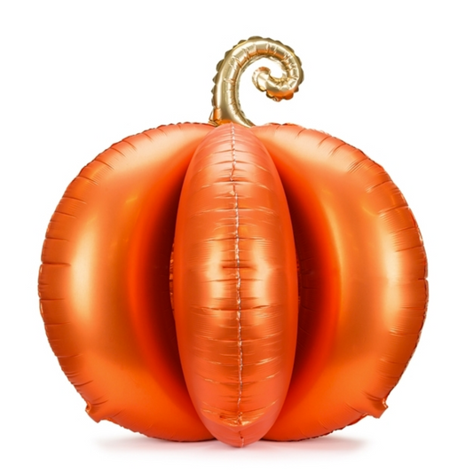 Globo foil calabaza XL para inflar con aire