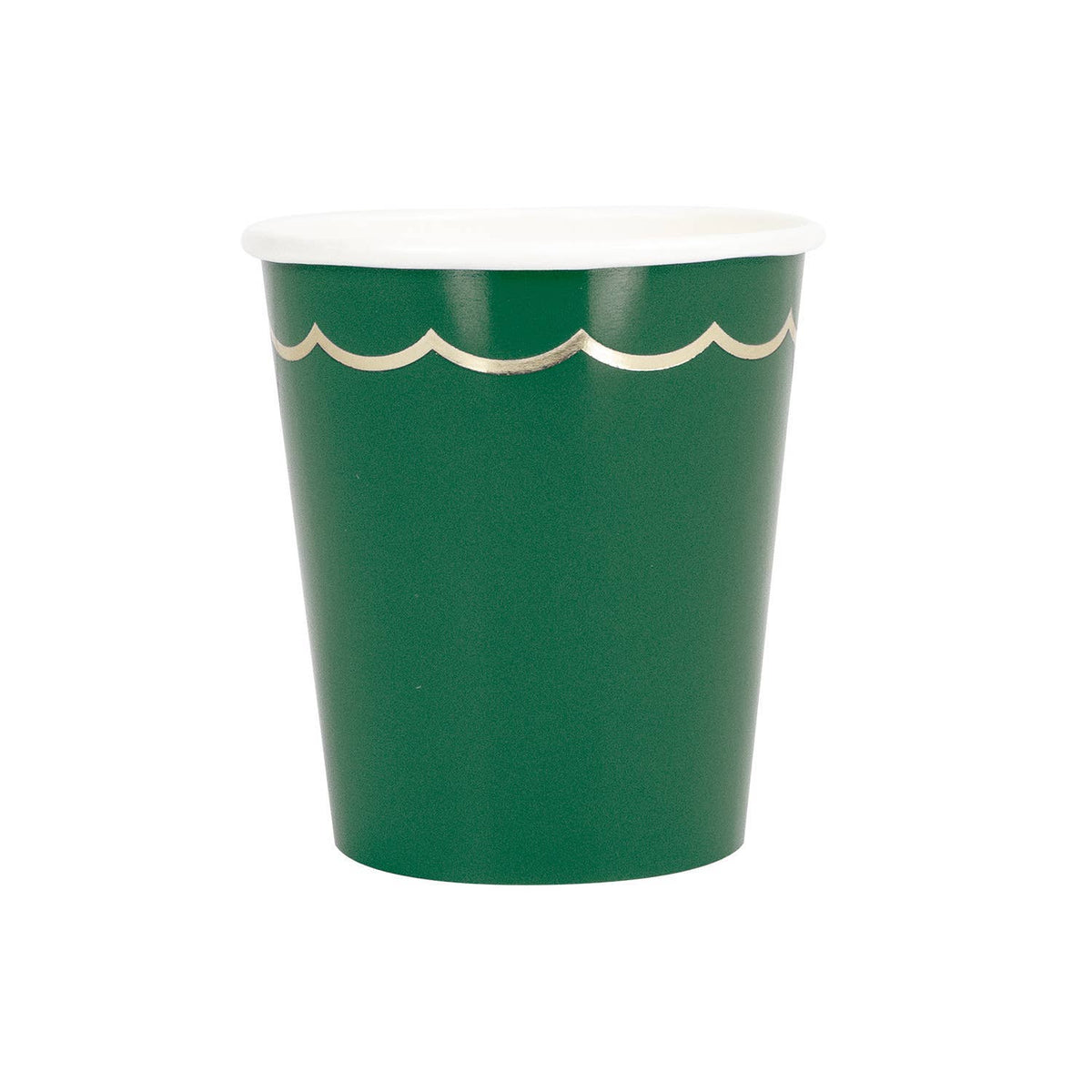 Vasos verdes - pack 8 uds.