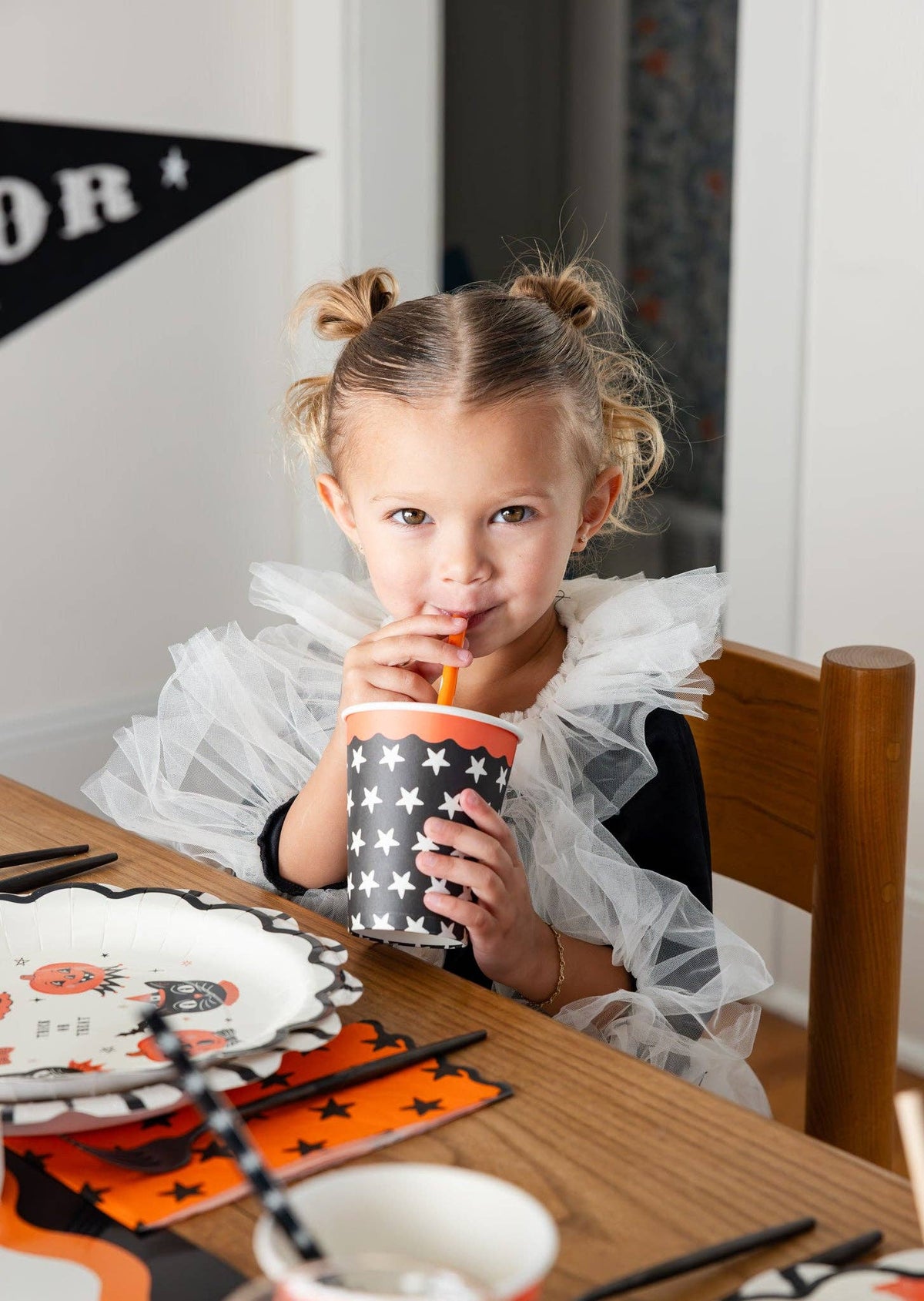 Vaso de estrellas Halloween- pack 8 uds.